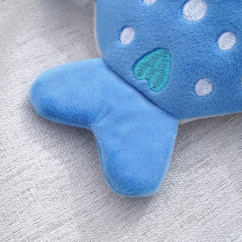 1PCS Children's Cartoon Shark Wallet Zipper Bag Children's Pendant Decoration Small Gift Data Cable Bag coin purse card wallet coin wallet