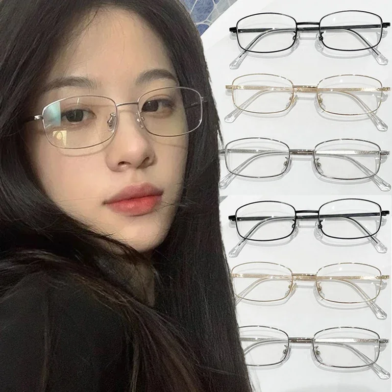 [韓国人気]★KIMHEKIM★Mini Rose Square Glasses★メガネ★ org.jpg