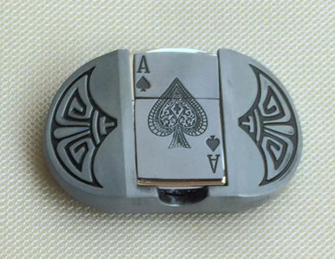 

Multifunctional men's belt buckle Western style
