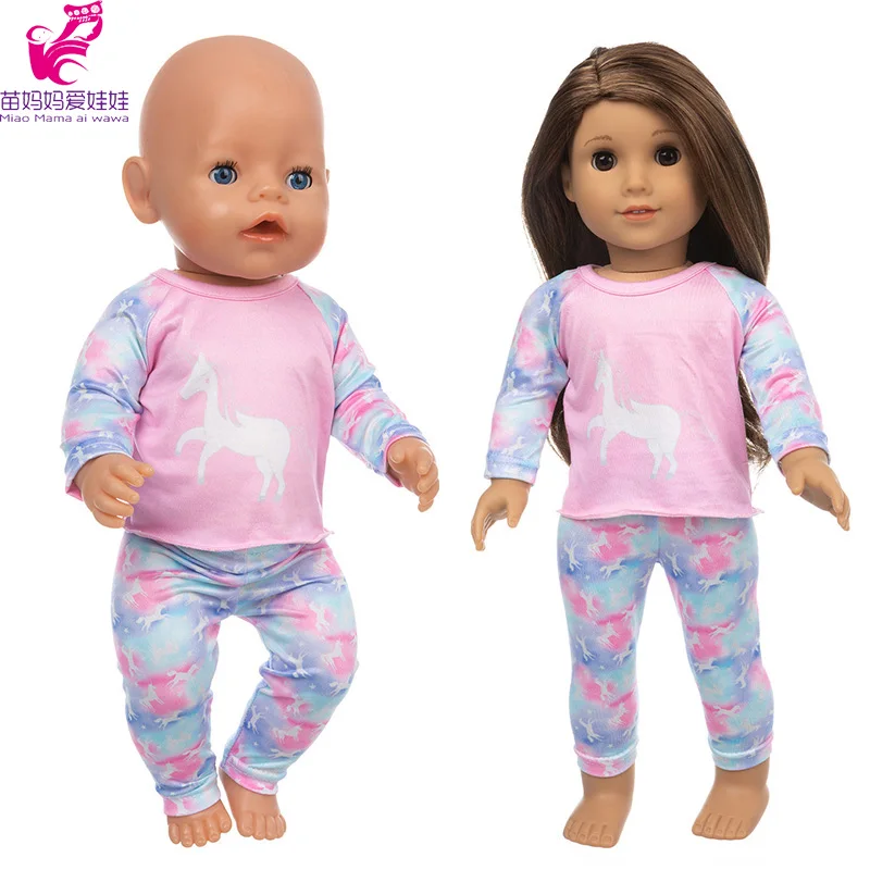 17 Pollici Baby Doll Unicorn Clothes Nenuco Ropa Y Su Hermanita Toy Doll Outfit 18 Pollici Girl Dolls Clothes