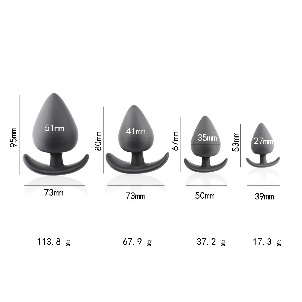 Anal Plug Prostate Massager Silicone Butt Plug For Adults_voghion.com