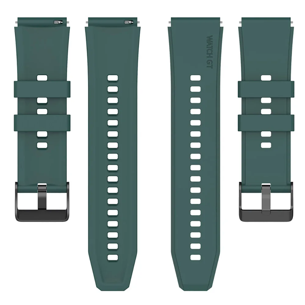 Versatile 22mm Silicone Sports Watch Strap – Premium Quality Replacement Band