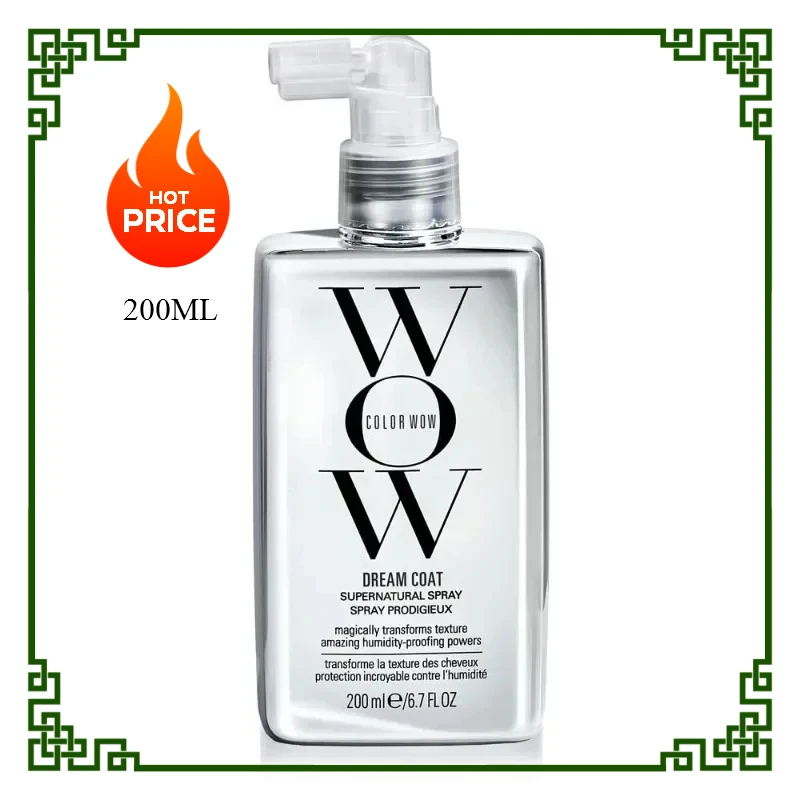 WOW Dream Coat Original Hair Mask Anti-frizz Spray Softening Conditioner Treatment Block Out Moisture Banish Frizz 200ML