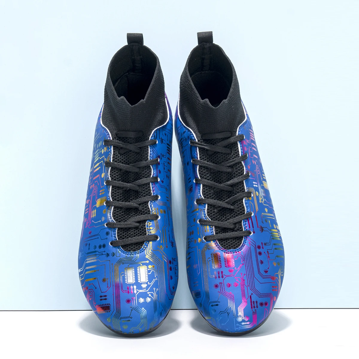 New men's soccer shoes Adult Kids TF/FG High Ankle soccer Boots Cleats Training sneakers 2024 New men's sneakers