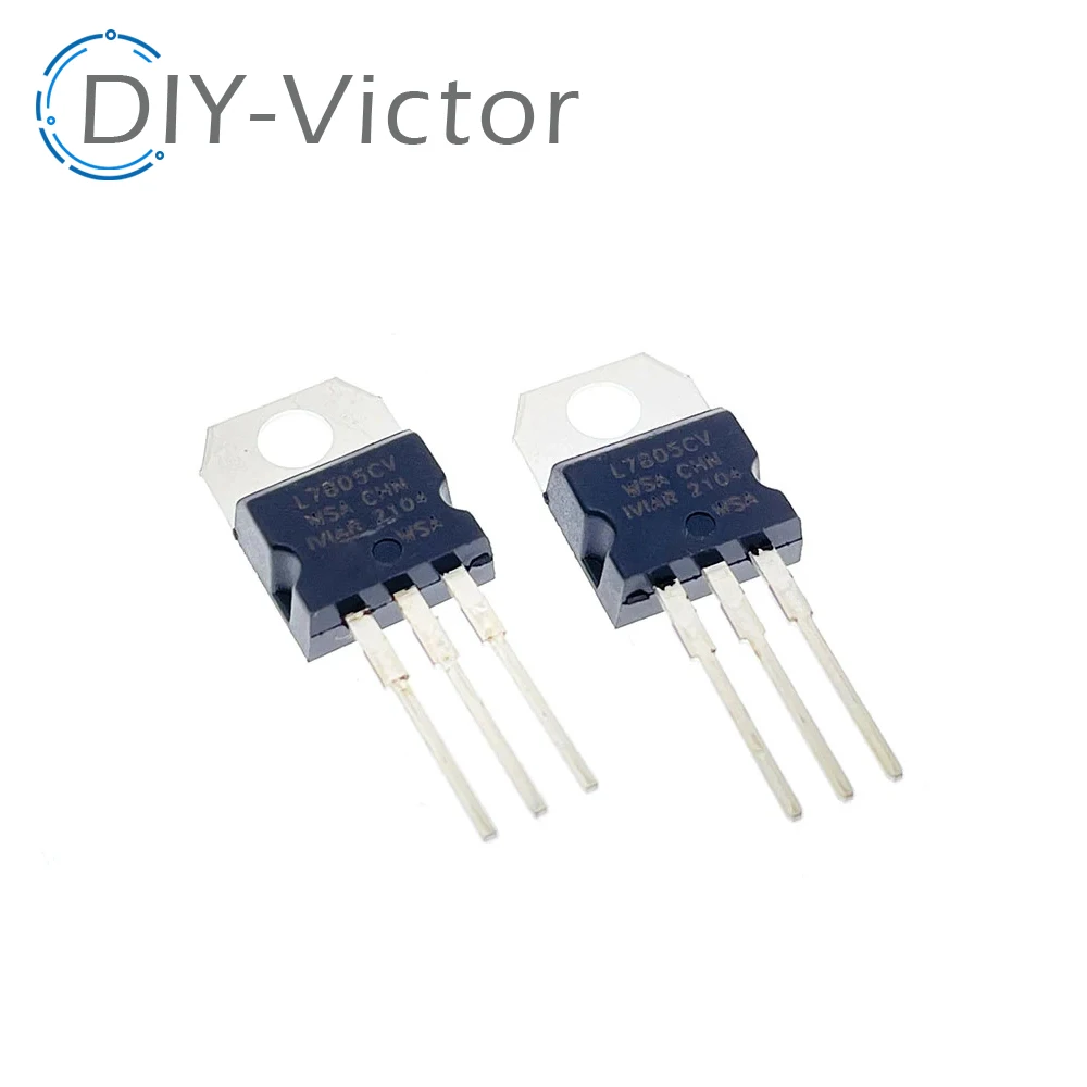 L7805CV LM7805 L7805 7805 Voltage Regulator IC 5V TO-220 10pcs