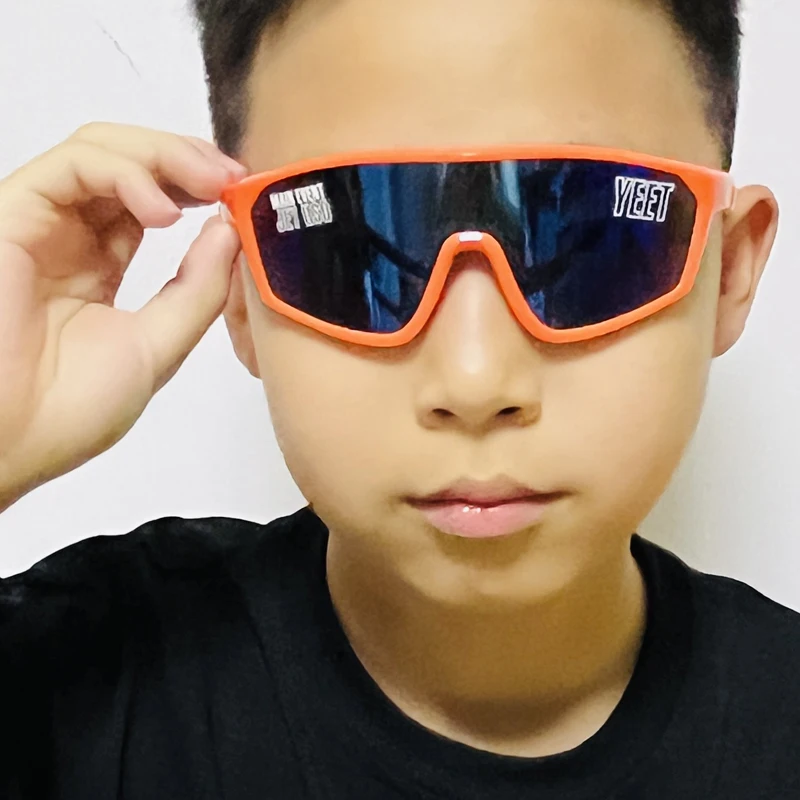 Yeet Red Shades Jey Uso Adult Sunglasses - Main Event Replica Motorcycle Style