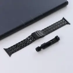 Premium Stainless Steel Watch Band - Elegant Metal Link Bracelet for Series 10 46MM (TK - Black)