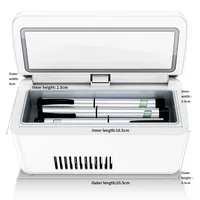 Réfrigérateur portatif pour médicaments à insuline 2-8 ° C – Mini glacière de médicaments avec écran numérique, contrôle Intelligent de la température, pour voyage 3