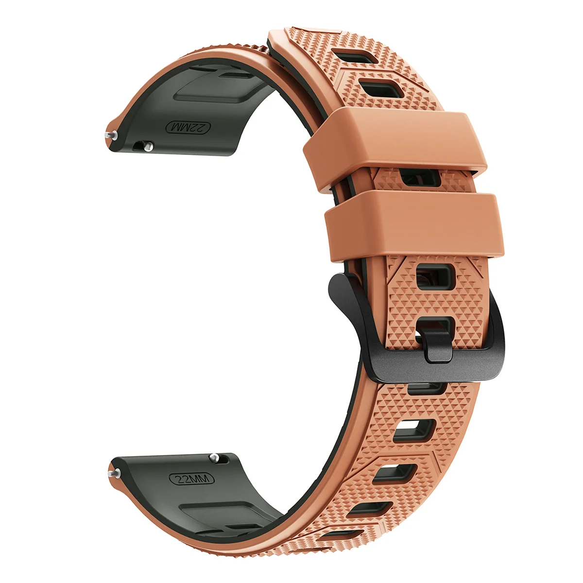 Enhanced Silicone Sport Strap - Premium Watch Band Bracelet 22mm Accessories