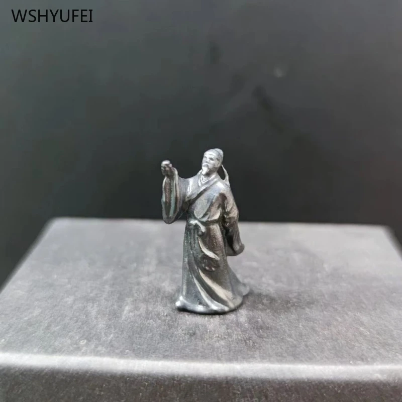 

Чистая медь Li Bai поднимает стекло для приглашения Mingyue поделки настольное украшение наружный двор балкон Ландшафтные украшения