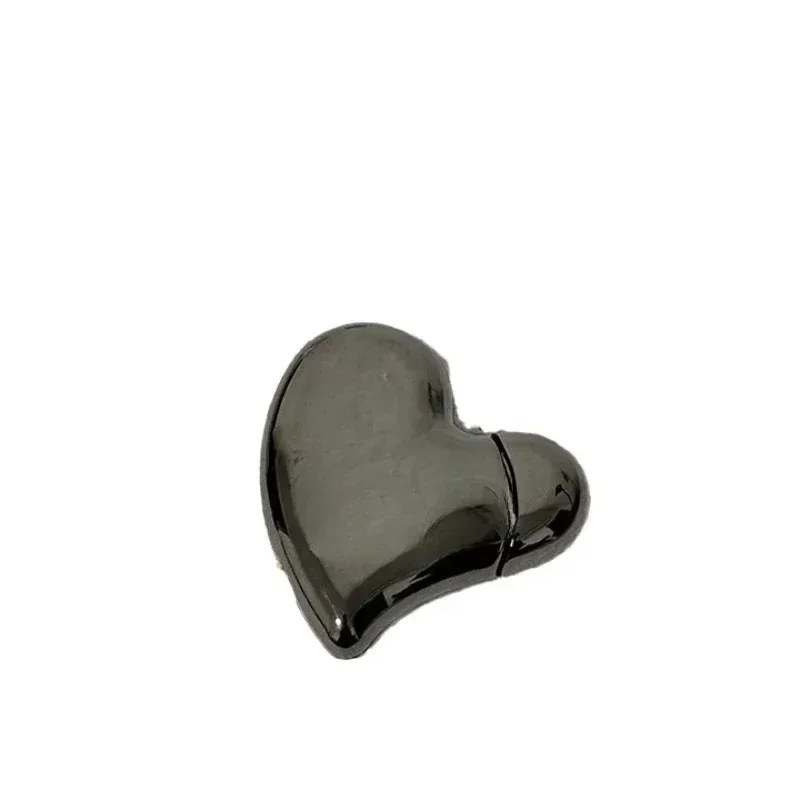 New Alloy Metal Inflatable Lighter With Love Shaped Portable Luxury High Quality Personalized Design As a Gift for Men and Women 4