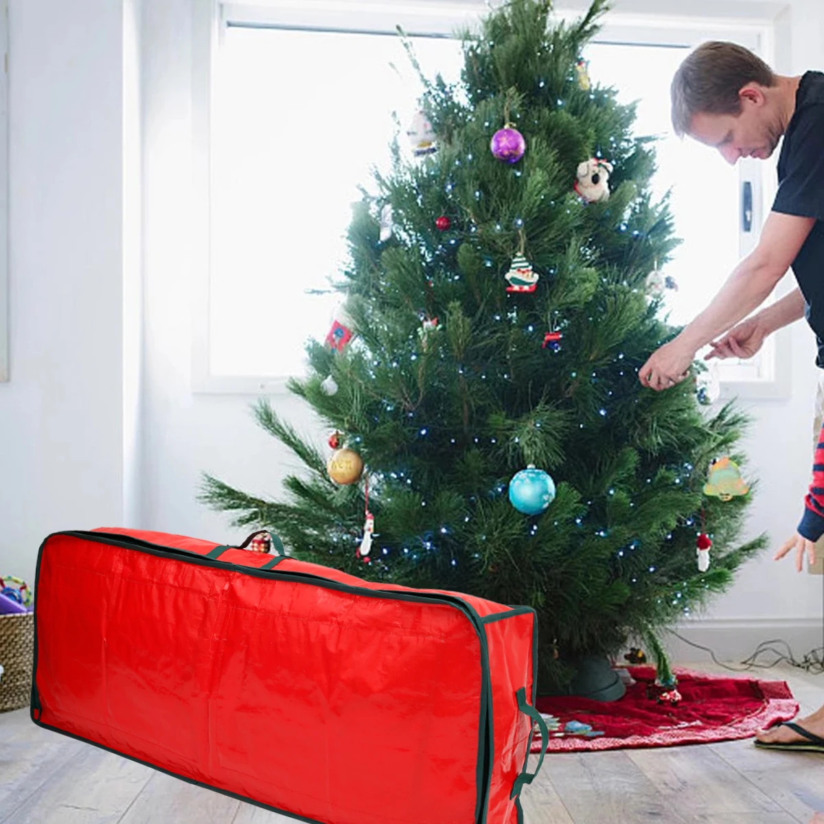 Christmas Wrapping Paper Storage Organizer 40" for Gift Wrap gift wrapping organizer