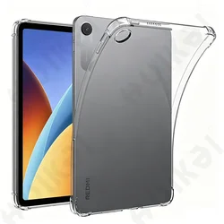 Transparent Slim TPU Clear Protective Tablet Case Cover for Poco C Pad 9.7 2026 (Clear)