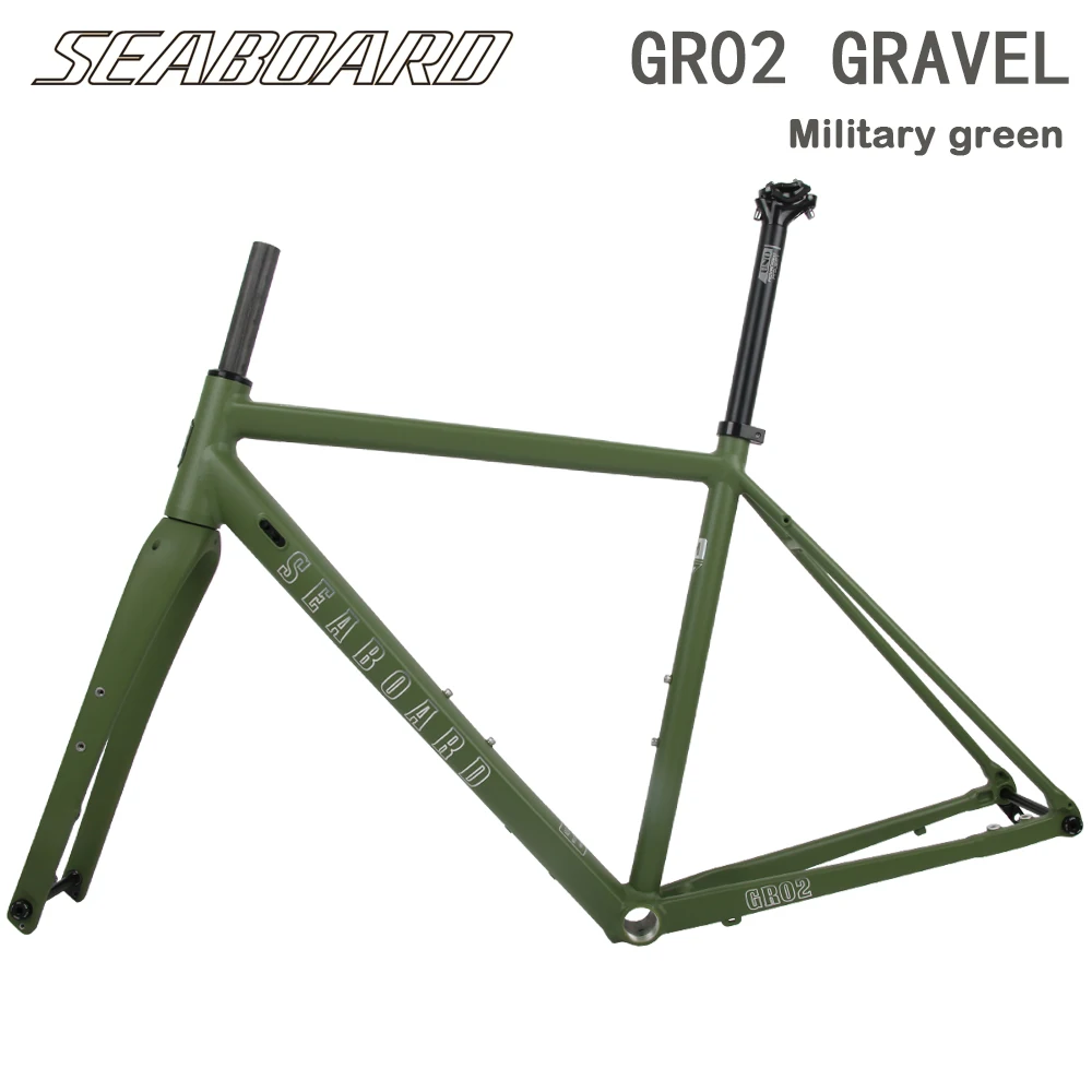 SEABOARD GR02 Disc Brake Edition Ultralight Road Frame Gravel Frame