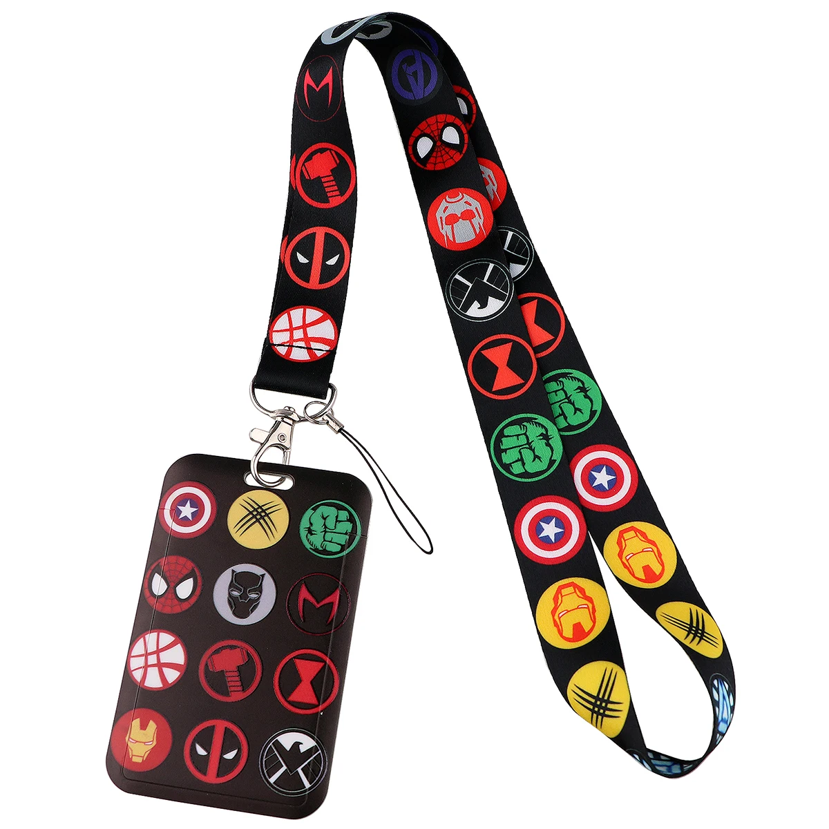 

Cool Characters Neck Strap Keys Lanyard Card Badge Holder ID Credit Card Cover Hang Rope Lariat Mobile Phone Charm Accessories