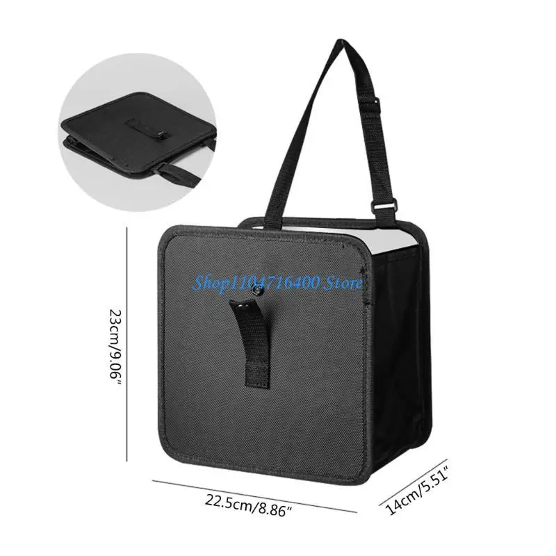 자동차, SUV 및 트럭 접이식 보관 쓰레기통의 앞좌석 또는 뒷좌석용 방수 라이닝이 있는 y1gd 자동차 쓰레기 봉투