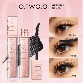 O.TWO.O 5D Mascara Eyelash Extension Volumizing Long-Wearing Smudge-Proof Thick Quick-drying Waterproof Black Mascara Eye Makeup