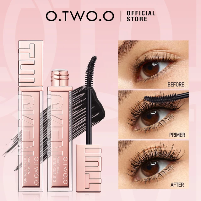 O.TWO.O 5D Mascara Eyelash Extension Volumizing Long-Wearing Smudge-Proof Thick Quick-drying Waterproof Black Mascara Eye Makeup 1