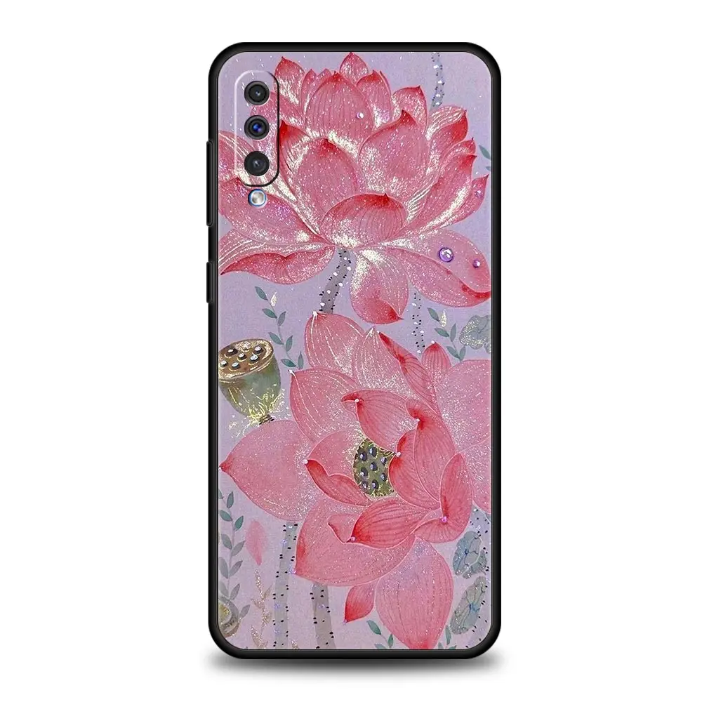 Whimsical Floral Fairy Fish Phone Case Cover