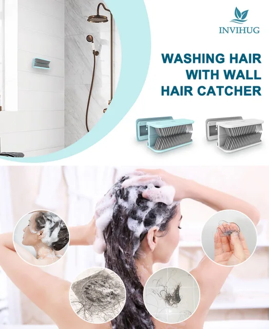 Porcupine Hair Catcher Shower  Reusable Hair Catcher Shower - Silicone Hair  - Aliexpress