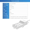 High Speed 10 Ports 5V USB Hub AC Charger Strip Adapter Portable USB Power Adapter for Home Office Travel Wall Charger EU Plug 5