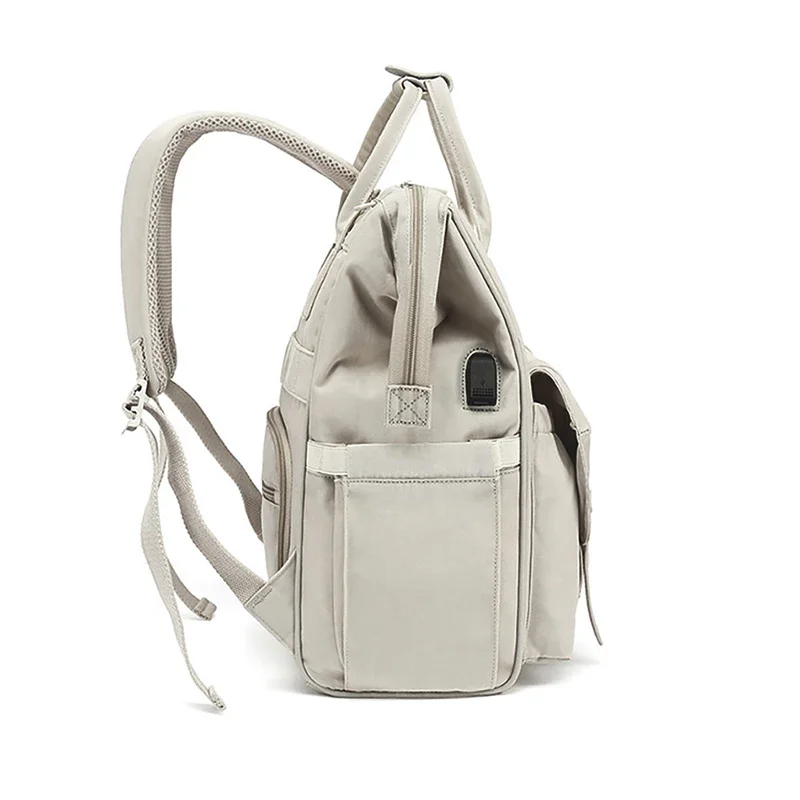 Baby Nappy Bag Mummy Bag Backpack Waterproof Storage Handbag Outdoor Travel Mommy Maternity Bag For Baby Stuff 2 Layer Gray 3 Baby Nappy Bag Mummy Bag Backpack Waterproof Storage Handbag Outdoor Travel Mommy Maternity Bag For Baby Stuff 2 Layer Gray 3