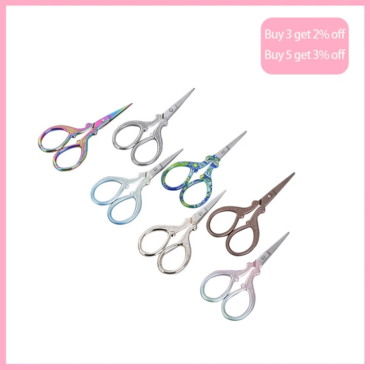 1pcs Retro Scissors European Classic Craft Knitting Sewing Handicraft