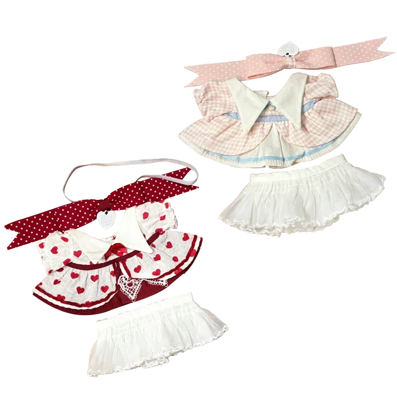 Baby clothes 20cm cotton doll clothes doll Christmas gift 6