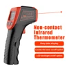 Infrared Thermometer NonContact -50~600°C Laser Point Digital LCD Industrial Electronic Thermometer Laser Temperature Meter Gun 1