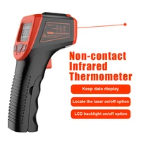 Infrared Thermometer NonContact -50~600°C Laser Point Digital LCD Industrial Electronic Thermometer Laser Temperature Meter Gun 1