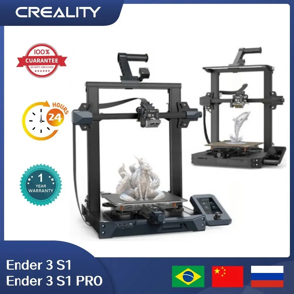 CREALITY Ender 3 S1/Ender 3 S1 Pro 3D Printer Upgrade 300°C High  Temperature Nozzles LED Light CR Touch Automatic Bed Leveling - AliExpress