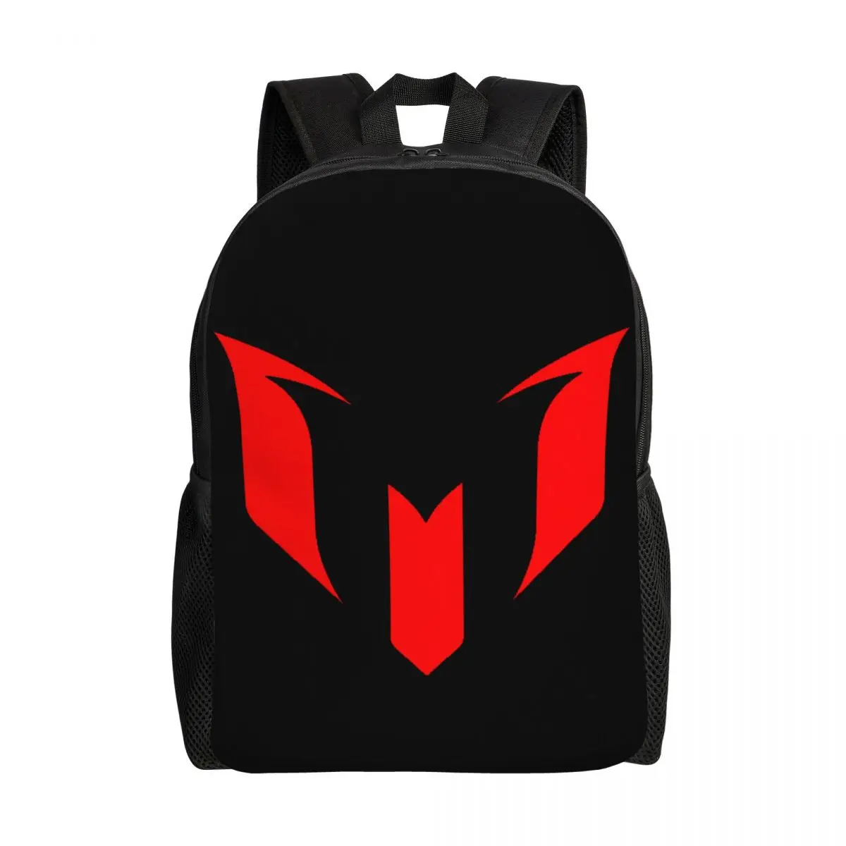 

Red Messis Soccer Football Backpacks for Men Women Water Resistant School College Bag Print Bookbag