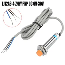 

LJ12A3-4-Z/BY Inductive Proximity Sensor Switch PNP DC 6V-36V Cylindrical DC 3 Line For Machine Tool Industry Frequency Counter