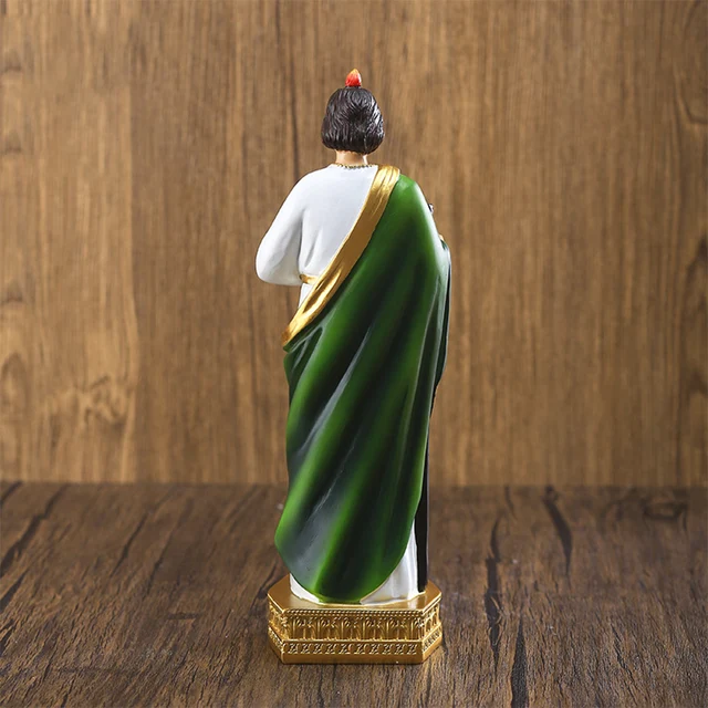 Pásztor Jézus Figura Vallási Dekoráció Katolikus Szobrok Dísz Az Otthoni Szobor Díszdekoráció Js22 - Image 5