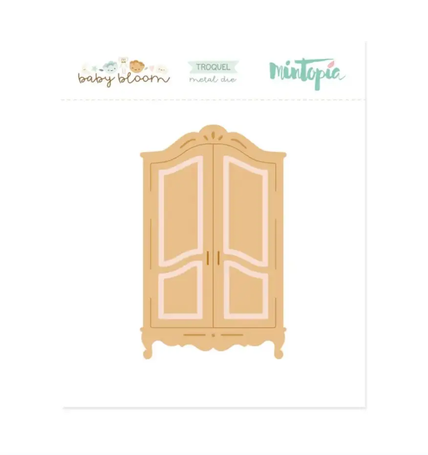 Description Picture 6 of itemNew 2024 Metal Cutting Dies Clothes shoes carousel diy Scrapbooking Photo Album Decorative Embossing PaperCard Crafts Dies
