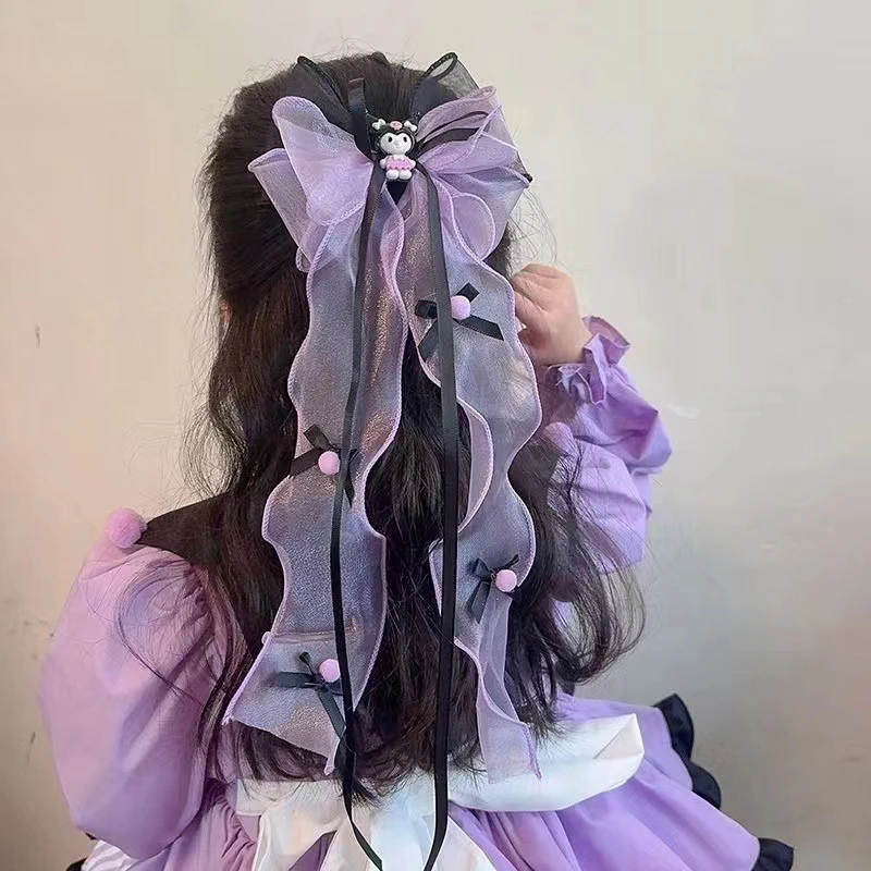 Hair Accessories Kawaii Sanrios Kuromi