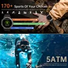 Smart Watch For T-Rex 3 GPS Smartwatch AMOLED Touch Screen 5ATM Outdoor Compass Smart Fitness Sport Monitor Men Watch ForXiaomi 2