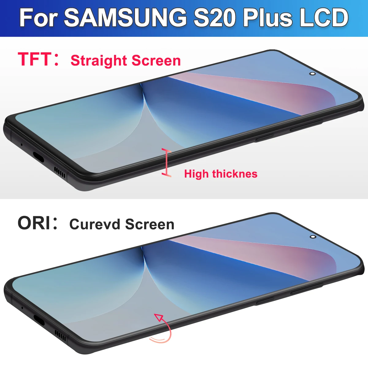 TFT S20 ÷ LCD ÷ ũ ,    ġ ũ, Ｚ  S20 ÷ S20 + G985F G986F
