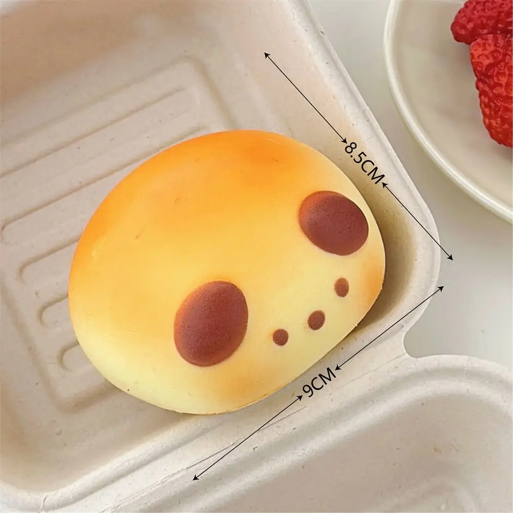 Novelty Simulated Fruit Fruit Squeeze Toy Cheese Food Cartoon Fidget Toy TPR Rabbit Fruit Pinch Toy Kids Tricky Doll