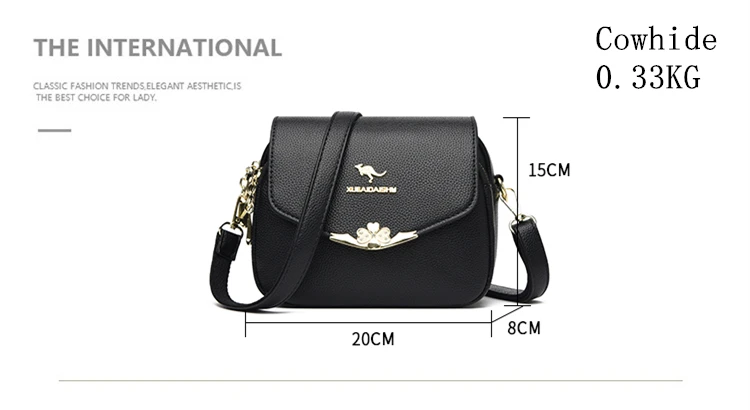 Borsa a tracolla donna elegante borsa a spalla alla moda_voghion.com