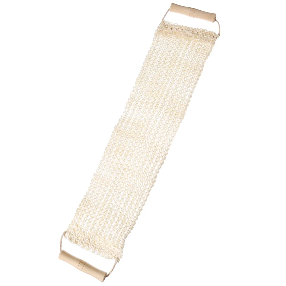 

Back Scrubber Handles Bath Shower Towel Washcloth Body Skin Exfoliator Lotion Applicator Dry Brush