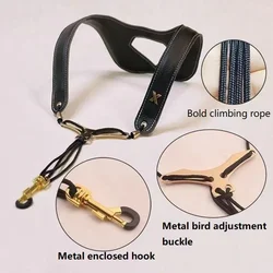 Deluxe Adjustable Padded Saxophone Neck Strap & Shoulder Harness