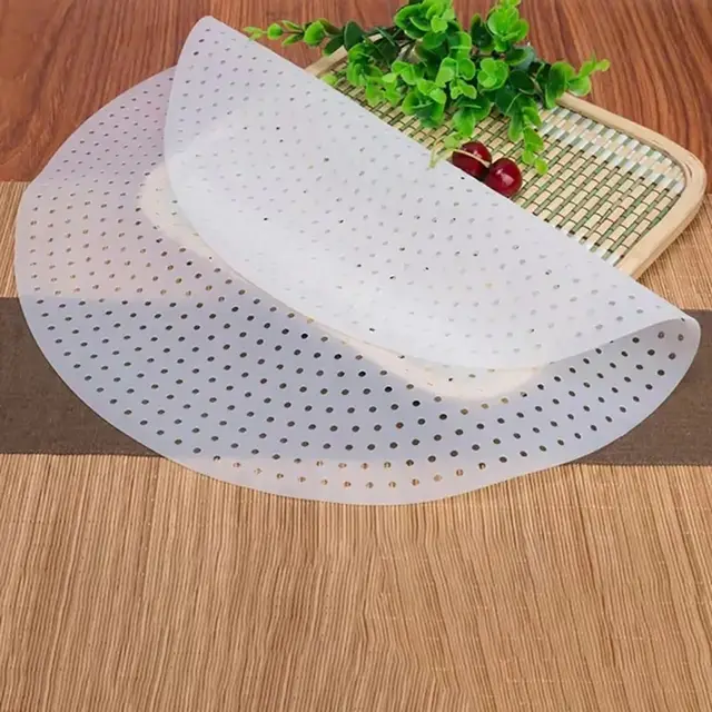 1Pcs New Rice Cooking Silicone Steamer Liners Anti-scorch 18-30cm Rice Cooker Silicone Mat Cooking Tools Kitchen Non-stick Pad