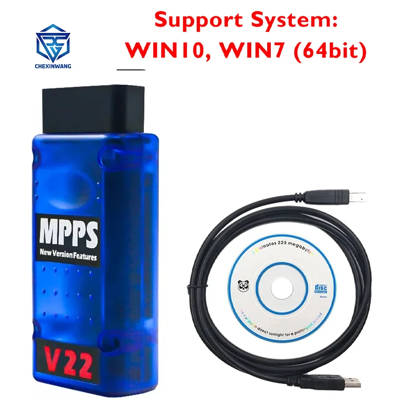 2022 Più Recente Versione Mps V22 Mps Master V22.2.3.5 Ecu Chip Tuning Scanner Nessun Token Supporto Limitato Win10/7 Multi-Lanugage