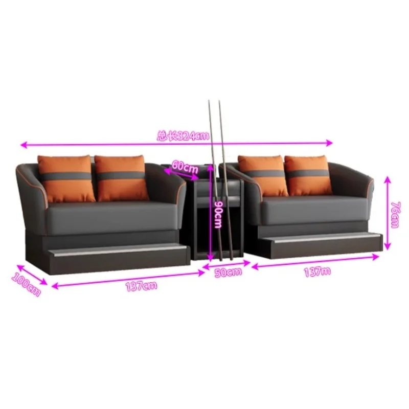 Divani da soggiorno per salone da pavimento Doppio design Elegante divano di lusso Comodo salotto Muebles Para El Hogar Accessori per la casa - immagine 5