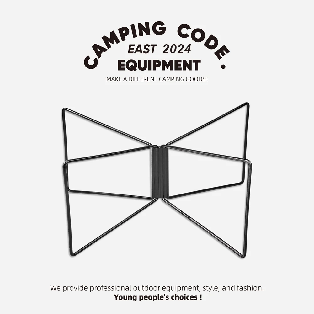 1/2PCS Camping Foldable Metal Stand Aluminum Alloy Cooler Box Stand Container Holder Shelf Ice Box Holder Outdoor Camping Supply