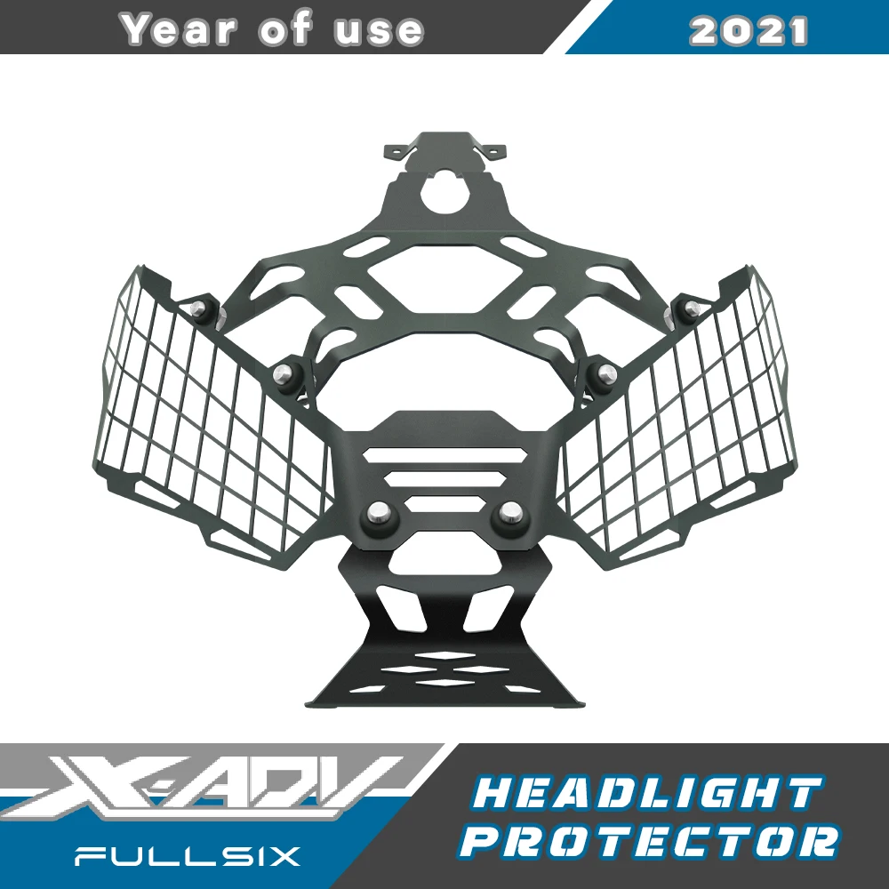 

Motorcycle Headlight Headlamp Grille Grill Shield Guard Cover Protector Accessories For Honda XADV750 X-ADV750 XADV 750 2021