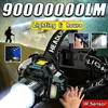 Powerful LED Headlamp Motion Sensor Headlight 18650 Rechargeable COB Head Flashlights High Power Head Lamp Fishing Headlight