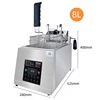 Electric fryer Commercial fully automatic lifting fryer 8L single cylinder intelligent timing fried chicken fillet French fries 6