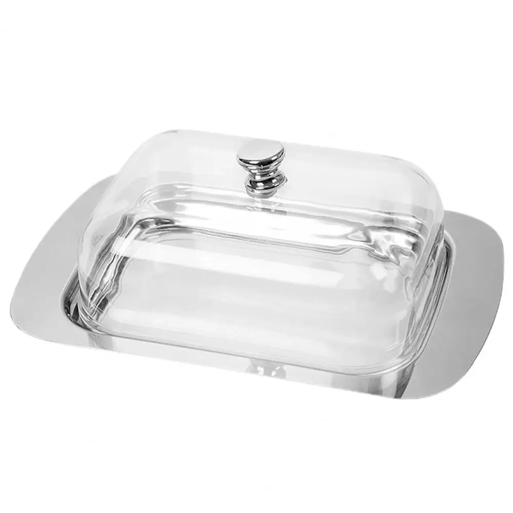 Butter Box Bpa Free Butter Dish Stainless Steel Dishes Bpa-free Storage Solutions Home Restaurant Hotel Serving butter storage box